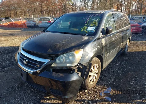 2010 Honda Odyssey Ex-L from USA, damaged, VIN 5FNRL3H75AB087415